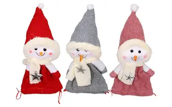De Craciun Cadouri Pentru Copii Cu Cordon Om De Zăpadă De Crăciun Sac De Cadouri, Decoratiuni, Decor De Crăciun Sac Consumabile Partid
